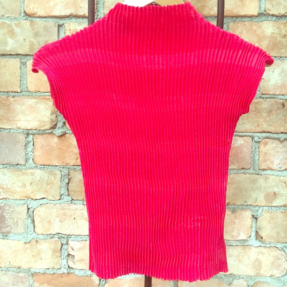 Issey Miyake Please Please textured top